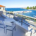 Steinhaus Mediterra Mit Pool & Meerblick - Lukoran, Insel Ugljan Bei Zadar