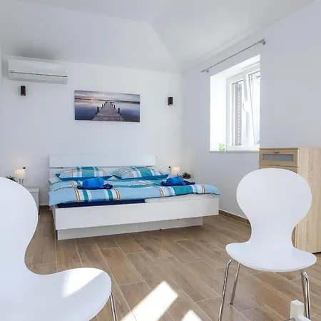 Steinhaus Mediterra Mit Pool & Meerblick - Lukoran, Insel Ugljan Bei Zadar Prázdninový dům