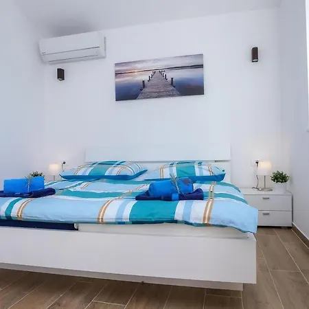 Steinhaus Mediterra Mit Pool & Meerblick - Lukoran, Insel Ugljan Bei Zadar *