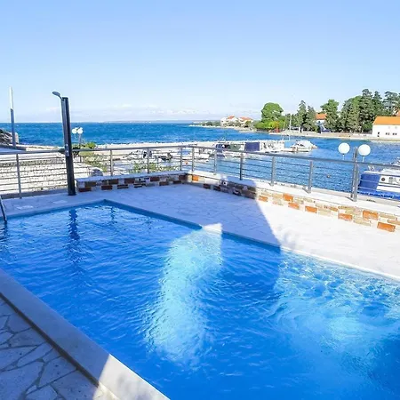 Steinhaus Mediterra Mit Pool & Meerblick - Lukoran, Insel Ugljan Bei Zadar *