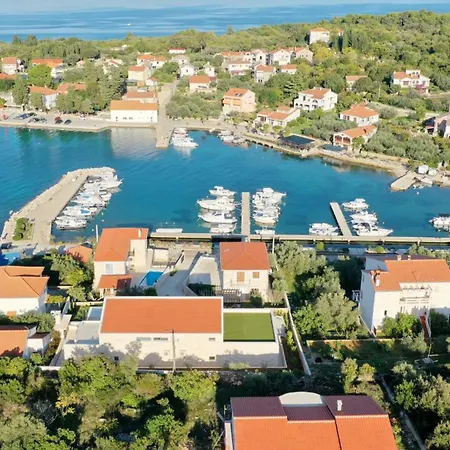 Steinhaus Mediterra Mit Pool & Meerblick - Lukoran, Insel Ugljan Bei Zadar Casa de Férias