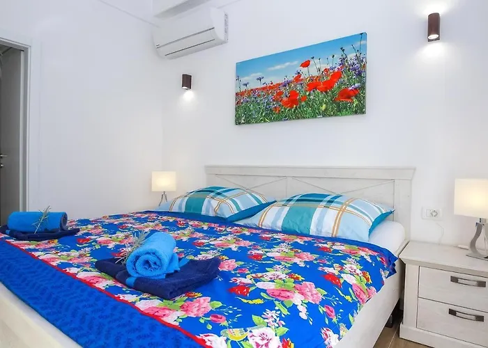 Дом отдыха Steinhaus Mediterra Mit Pool & Meerblick - Lukoran, Insel Ugljan Bei Zadar
