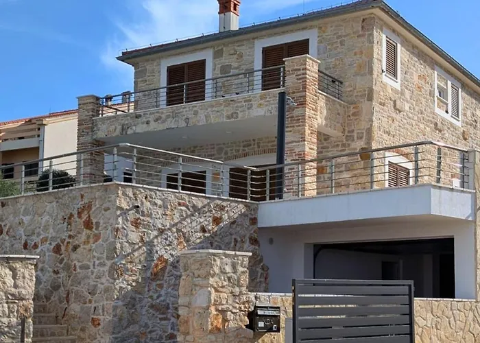 بيت للعطل Steinhaus Mediterra Mit Pool & Meerblick - Lukoran, Insel Ugljan Bei Zadar Lukoran